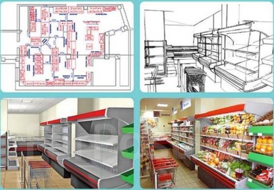 Курсовая торговое оборудование и принципы его размещения в торговом зале