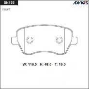 ������� ��������� �������� �������� Advics SN155 SN155 ����