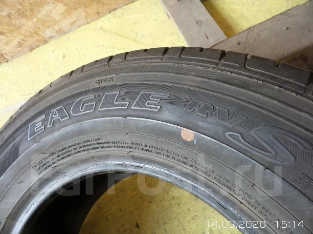 Goodyear Eagle RV-S. ������, 2013 ���, �/�, ����� 5 % ����