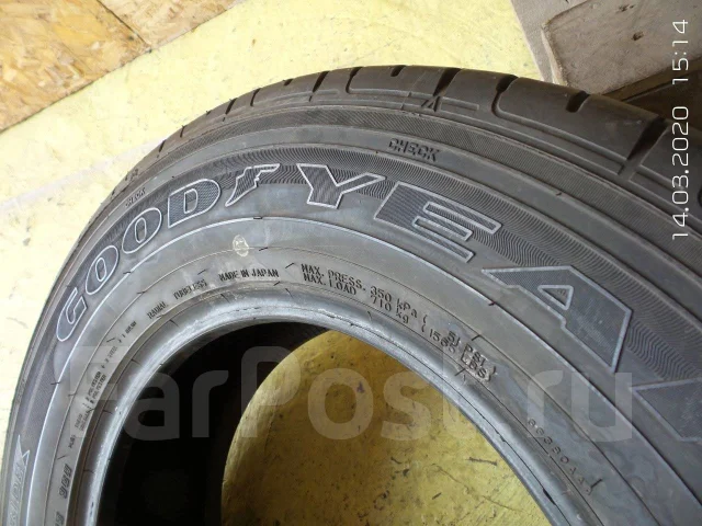 Goodyear Eagle RV-S. ������, 2013 ���, �/�, ����� 5 % ����