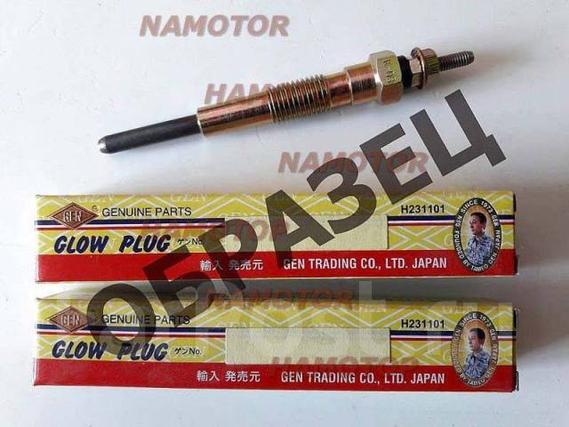 Свеча накала PS-216, S-12, Y-145T, MM43214801 MMC MT14, MT16D 10.5V GEN ...