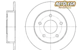 ���� ��������� ������ G-brake Nissan Cefiro (CA33) Primera (P12) GR-01124 ����