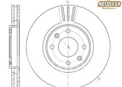 ���� ��������� G-brake Citroen Berlingo/C5/C4/Peugeot 207 05-/307/408 GR-02954 ����
