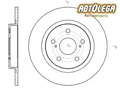 ���� ��������� ������ G-brake Toyota Avensis ZRT270 08- GR-01866 ����