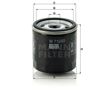 ������ �������� W 712/83 * MANN MANN-Filter W 712/83 W71283 ����