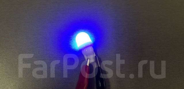 Лампочка диодная в габарит Т10 12v синяя купить во Владивостоке по цене ...