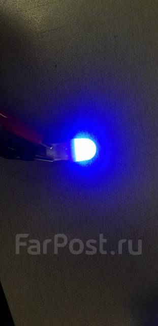Лампочка диодная в габарит Т10 12v синяя купить во Владивостоке по цене ...