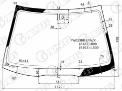 ������ ������� Honda Accord 02-08 (����) FW02388 LFW/X FW02388LFW ����