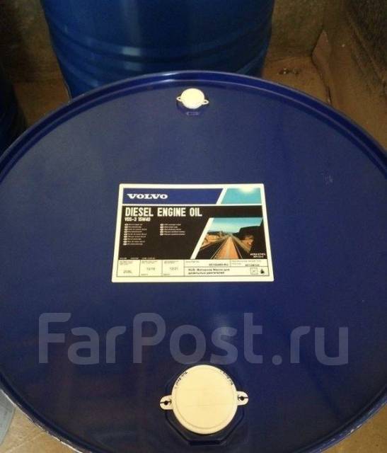 Масло моторное Volvo VDS-3 15W-40 Бочка 208л, минеральное, 208,00 л. CF ...