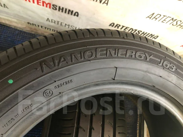 Toyo NanoEnergy J63. ������, 2017 ���, �/�, ����� 10 % ����