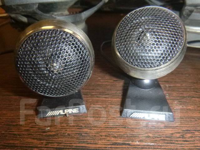 Динамики Alpine, компонентные, 17 x 17 см (6,7 x 6,7 дюймов), б/у, в ...