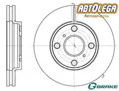 ���� ��������� �������� G-brake Toyota Probox / Succed NCP5# (02-) GR-20172 ����