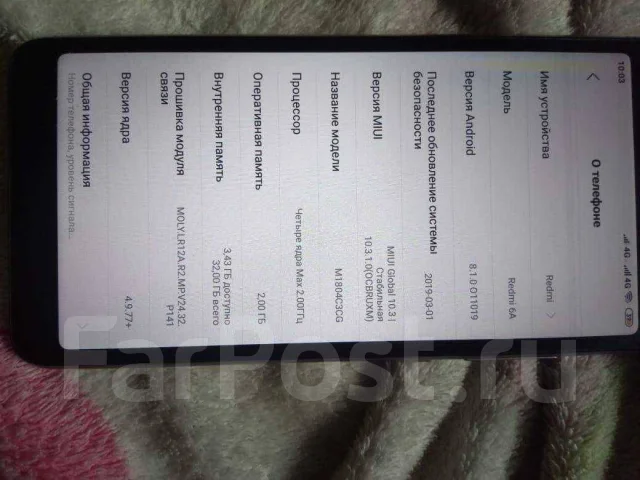 Xiaomi Redmi 6A. �/�, �����������, 4G LTE ����