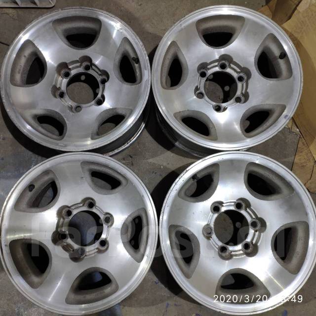 Комплект литых дисков R16 LC80, Toyota, 16", 1 шт, 6x139.7, 10,00 кг ...