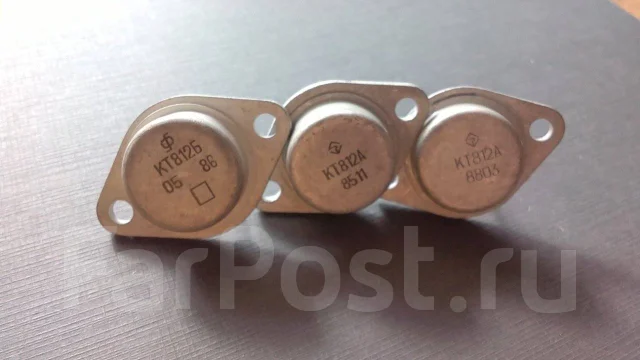 Транзистор КТ812А, б/у, в наличии. Цена: 60₽ во Владивостоке