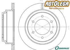 ���� ��������� G-brake ������ Isuzu Bighorn/Trooper 91-02 GR-02149 ����