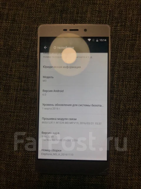 Elephone M3. �/�, �����������, 3G, 4G LTE, Dual-SIM ����