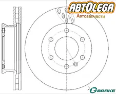 ���� ��������� �����. G-brake Mercedes Sprinter / VW Crafter 06- GR-20455 ����