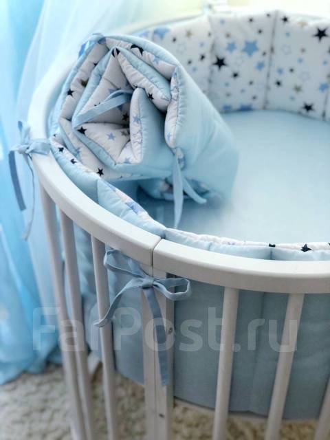 Бортики в кроватку для новорожденных купить в Москве - Maranis