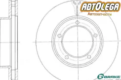 ���� ��������� ���. G-brake Toyota L. Cruiser J100 (98-07), Lexus LX470 GR-20289 ����