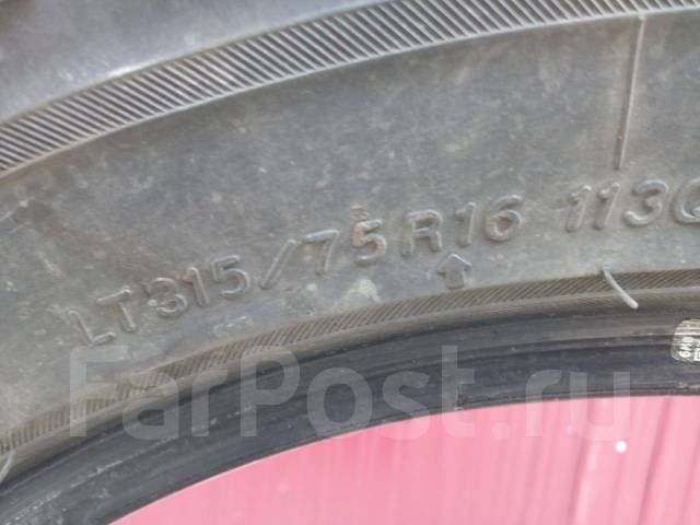 Продам резину грязевую Yokohama 315/75 R16 - Колёса во Владивостоке
