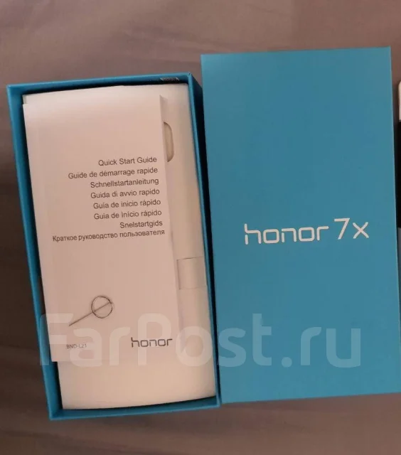 Honor 7X. �/�, �����, 3G, 4G LTE, NFC ����