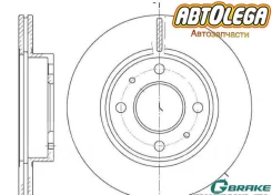 ���� ��������� ���. G-brake Nissan AD #10 Wingroad #10,12 Sunny #12,13 GR-02066 ����