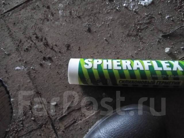 Герметик Spheraflex силиконовый универсальный бесцветный 300 мл ...