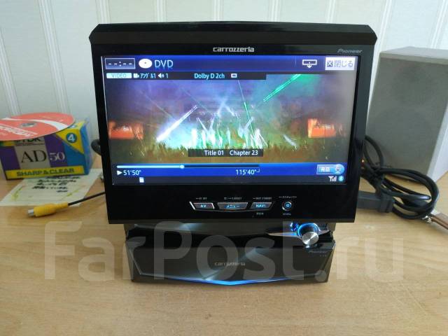 Pioneer Carrozzeria AVIC-VH0009CS HDMI DVD CD SD USB Bluetooth, 2