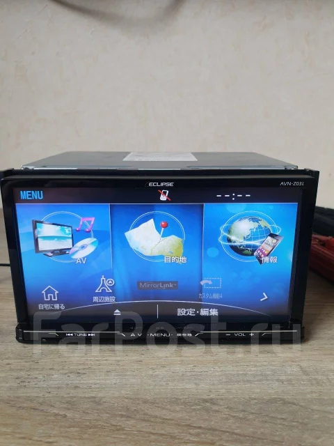 Eclipse AVN-Z03i USB / SD / CD / DVD / Bluetooth, 2 DIN — 178x100