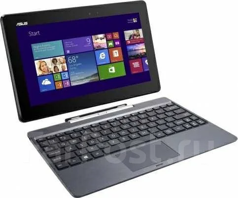 Asus Transformer Book T100TA. 10.1", 1,3����, ��� 2048 ��, ���� 500���, WiFi: 1, Bluetooth: 1, ����������� �� 10��. ����