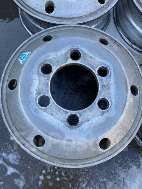 Алюминиевые диски R19.5 LT Alcoa 6-им дырые Япония, 19.5", 15 шт, 6x222 ...