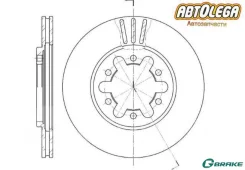 ���� ��������� G-brake Nissan Atlas/Condor F22 Caravan/HOMY E23 Urvan GR-02499 ����