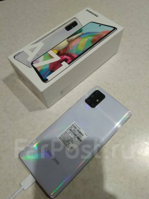 Samsung Galaxy A71. �����, �����������, 4G LTE, Dual-SIM, ����������, NFC ����
