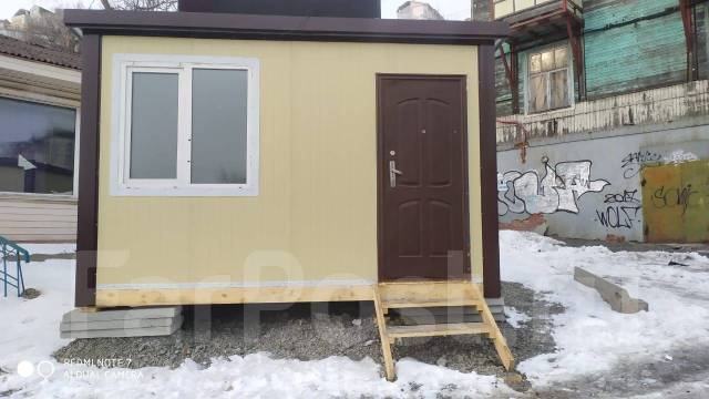 Торговый павильон из сэндвич панели 12 квадратов - Бытовки, модульные ...