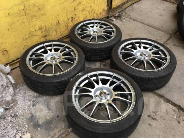 Диски OZ Racing Ultraleggera, OZ, 17", 1 шт, 5x100, 75,0 мм. 4 шт, б/у ...
