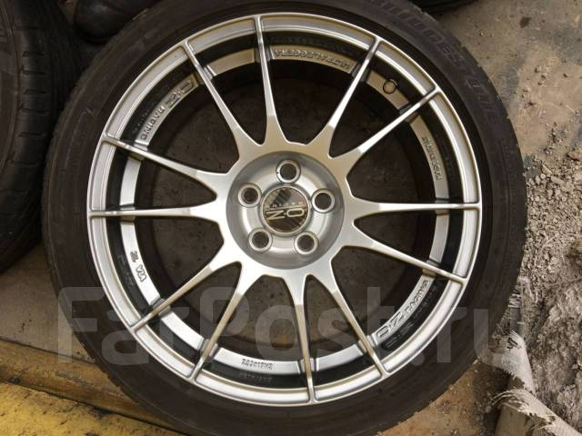 Диски OZ Racing Ultraleggera, OZ, 17", 1 шт, 5x100, 75,0 мм. 4 шт, б/у ...