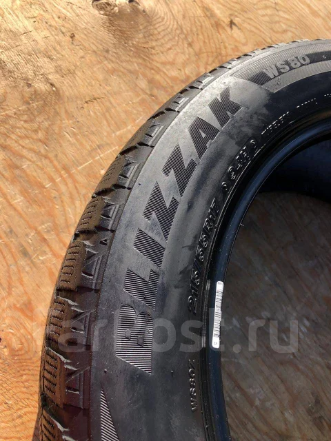 Bridgestone Blizzak WS-80. ������, ��� �����, 2014 ���, �/�, ����� 50 % ����