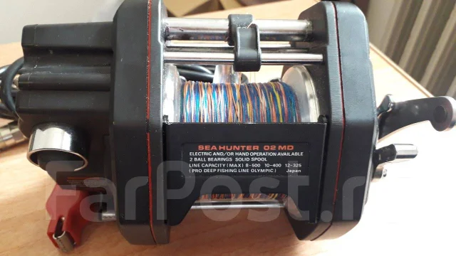 Катушка мульт электрическая Olympic SEA Hanter-02 MD отл Япония