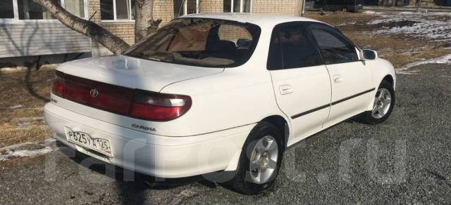 TOYOTA CARINA SX - технические характеристики