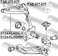 ����������� ��������� �������� ������ (��������) | ����� ����/��� | Febest TAB478KIT TAB478KIT ����