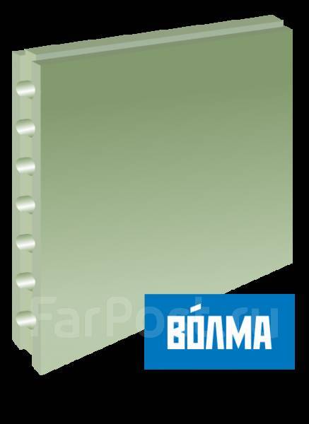 Плита ПГП Волма влагостойкая пустотелая, в наличии. Цена: 381₽ во ...