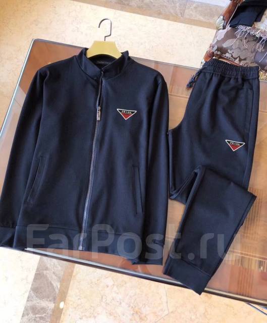 Мужской спортивный костюм Prada! Luxe качество, 46, 48, 50, 52, 54, 56, новый, под заказ. Цена: 8 500₽ во Владивостоке