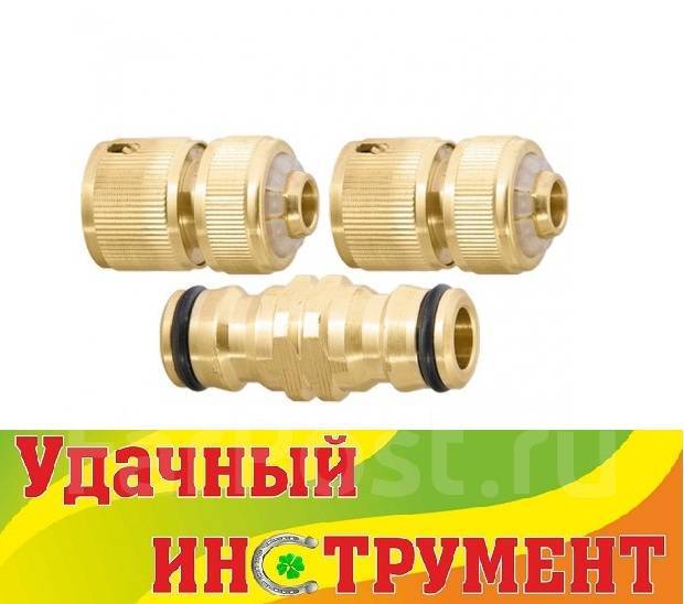Набор для соединения шлангов Palisad 1/2" переходник - Сад и огород в ...