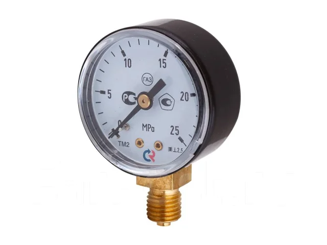 Манометр 50 мм ТМ-210Р.00(0-25MPa)M12х1,5.2,5. ГАЗ - Запчасти и ...