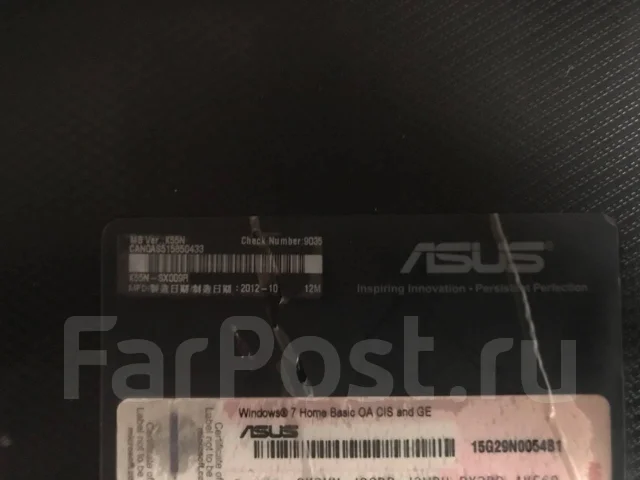 Asus K55. WiFi: 1, Bluetooth: 1 ����