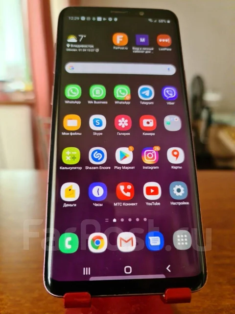 Samsung Galaxy S9+. �/�, ����������, 3G, 4G LTE, Dual-SIM, ����������, NFC ����