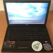MSI GP60 2QE Leopard. 15.6", 2,6����, ��� 8 ��, ���� 500���, WiFi, Bluetooth, ����������� �� 2��. ����