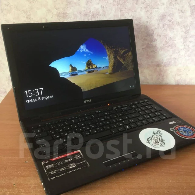 MSI GP60 2QE Leopard. 15.6", 2,6����, ��� 8 ��, ���� 500���, WiFi: 1, Bluetooth: 1, ����������� �� 2��. ����