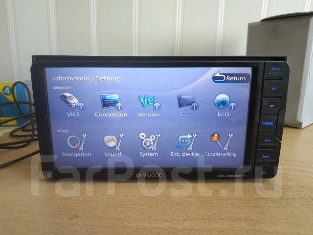 Kenwood MDV-D504BTW Bluetooth USB, AUX, DVD-video, MP3, MP4